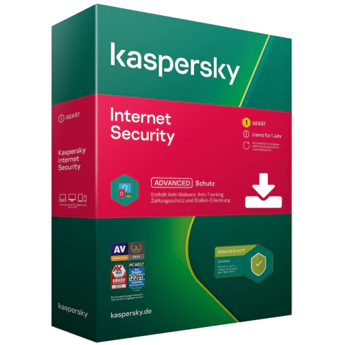 Kaspersky Lab Internet Security 1 User, 1 Jahr, ESD